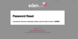 Self Serve Reset Password - 4 - Code to Reset